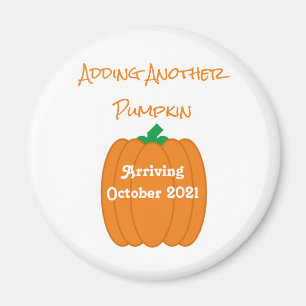 Adding Another Pumpkin Magnet