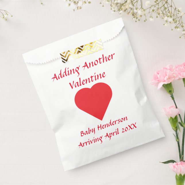 Adding Another Valentine Favour Bags (Sealed)