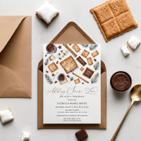 Adding S'More Love Gender Neutral Baby Shower