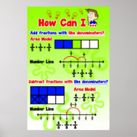 Adding/Subtraction Fractions Like Denominators