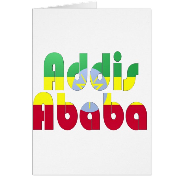 Addis Ababa, Ethiopia (Front)