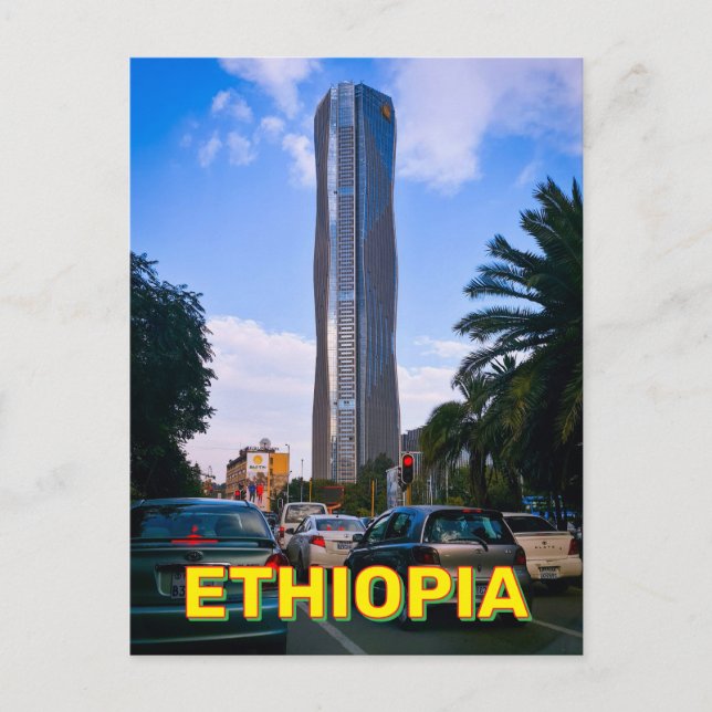 Addis Ababa, Ethiopia Postcard (Front)