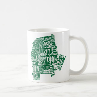 Addison County Typography 11 oz Classic White Mug