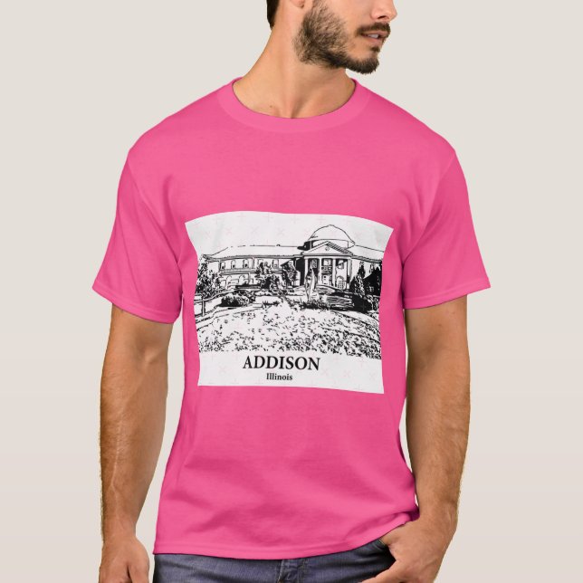Addison Illinois 1 T-Shirt (Front)