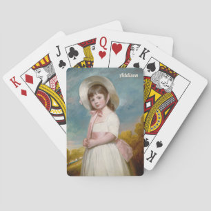 ADDISON ~ MISS JULIANA WILLOUGHBY George Romney  Playing Cards