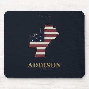 Addison New York American Silhouette Mouse Mat