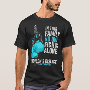 Addison's Disease Awareness Boxing Gloves Light Bl T-Shirt