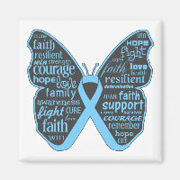 Addison's Disease Awareness Butterfly Ribbon