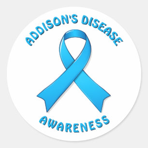 Addison's Disease Awareness - May 29th Classic Round Sticker