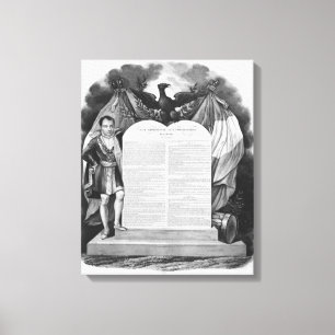 Additional act of 22nd April 1815 Canvas Print
