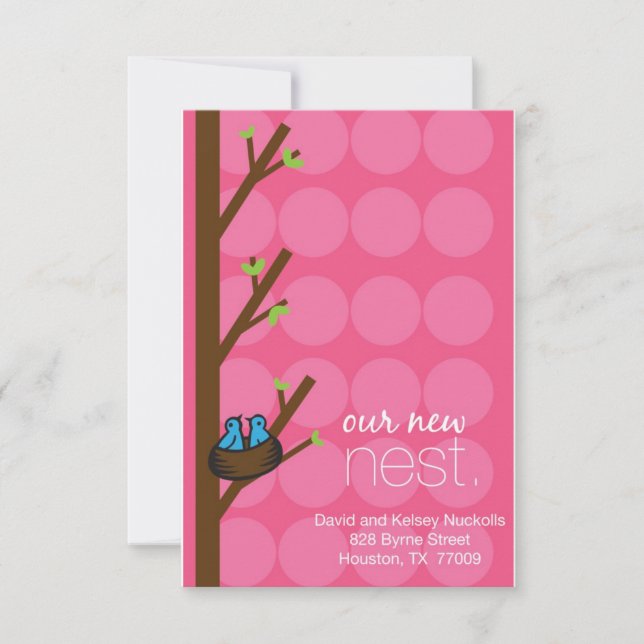 address card (Front)