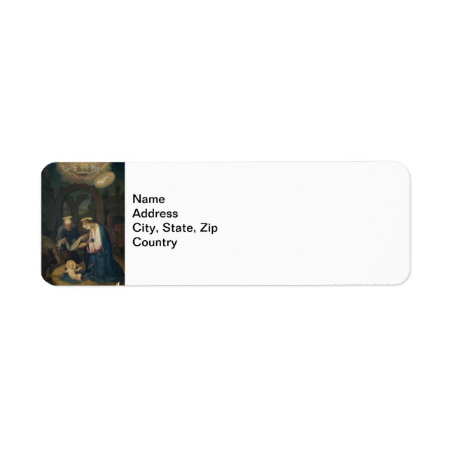 Address Label: Birth of Christ (Front)