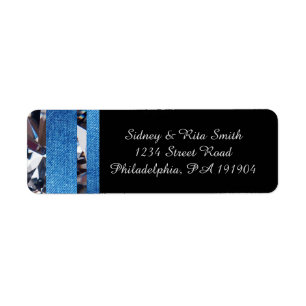 Address Label for Denim & Diamonds Collection II