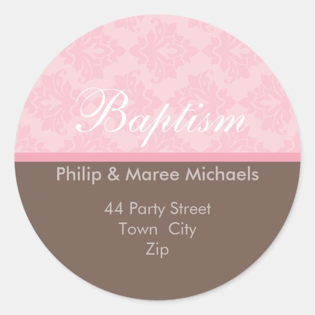 ADDRESS LABEL :: oh so beautiful 5 (Front)