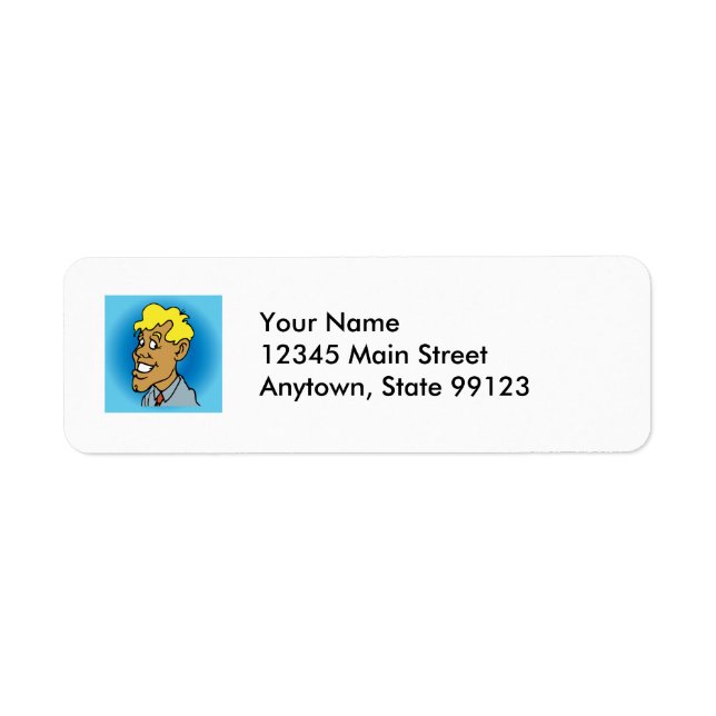 Address Label Template (Front)
