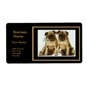 Address Label Vintage Dog Groomers 4