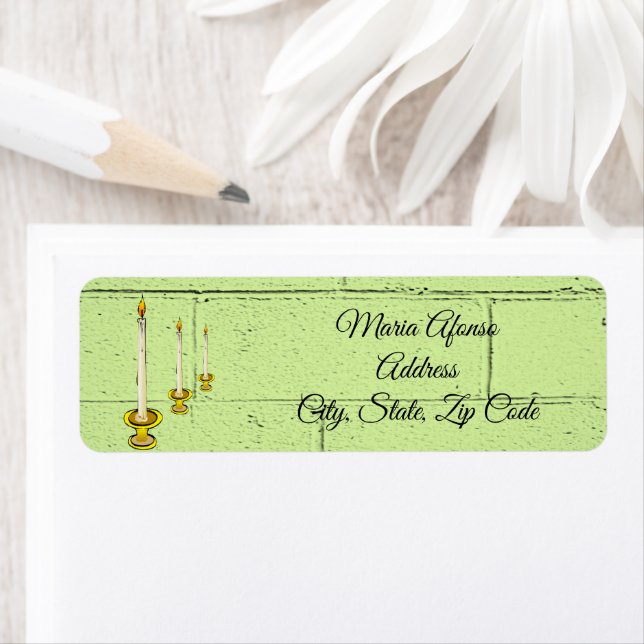 Address Labels Candles (Insitu)