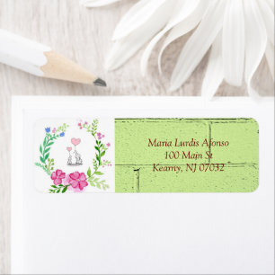 Address Labels Elephant