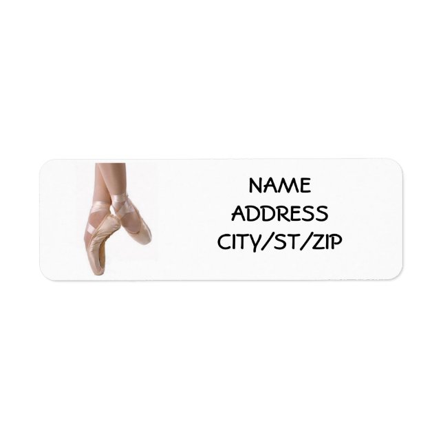 ADDRESS LABELS FOR THE BALLET LOVER (Front)