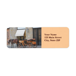 Address Labels--Horse & Carriage