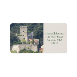 Address Labels--Lerici Castle Label