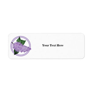 Address Labels-Lilac Flower