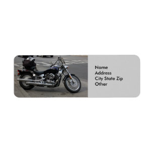 Address Labels  Motorcycle