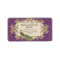 Address Labels - Purple Vintage Peacock & Etchings