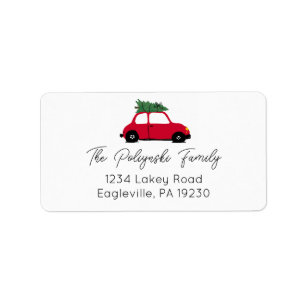 Address Labels Return Address Christmas