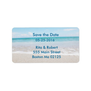 Address Labels Save the Date