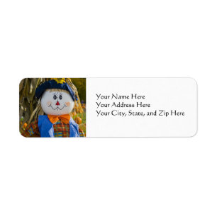 Address Labels: Scarecrow