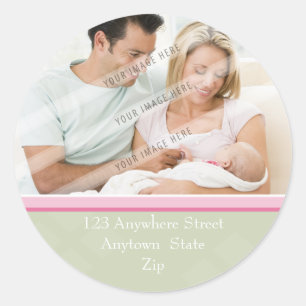 ADDRESS PHOTO STICKER :: softly diamonds 1