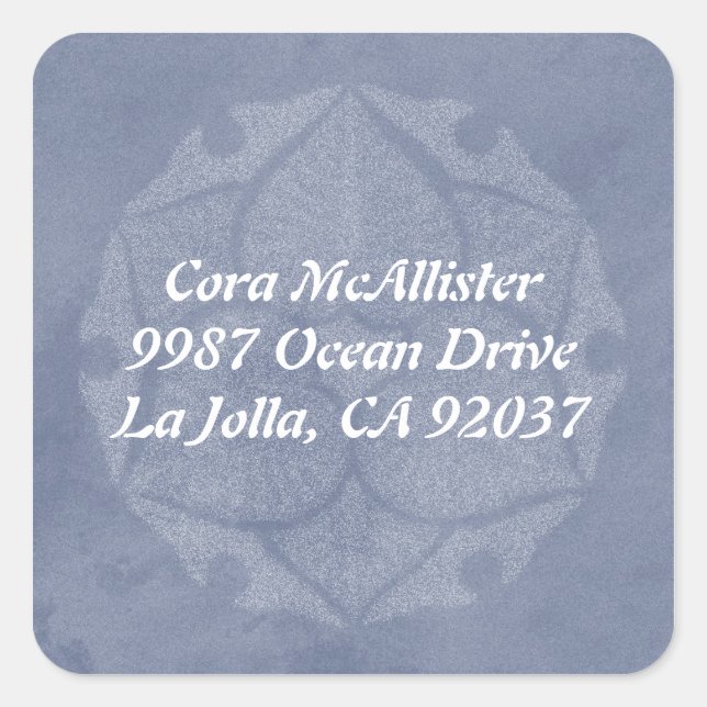 address stickers (Front)