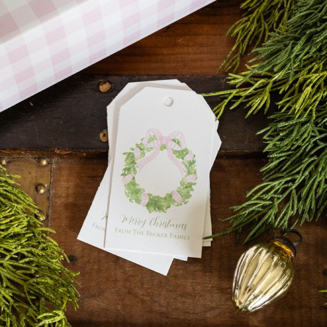 Addy's Wreath Gift Tags (Creator Uploaded)