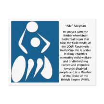 “Ade” Adepitan, wheelchair basketball player