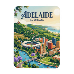 Adelaide Australia Magnet