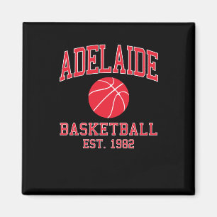 Adelaide Basketball Magnet