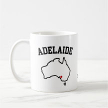 Adelaide City Map Customized Year