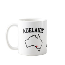 Adelaide City Map Customized Year