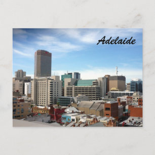 adelaide city postcard