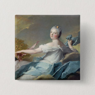 Adelaide de France, as the element of Air 15 Cm Square Badge