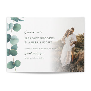 Adelaide Eucalyptus Wedding Save the Date