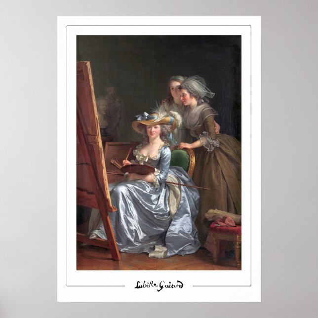 Adélaïde Labille-Guiard Zedign Art Poster #2 (Front)