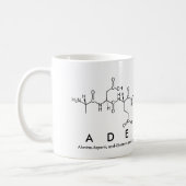 Adelaide peptide name mug (Left)