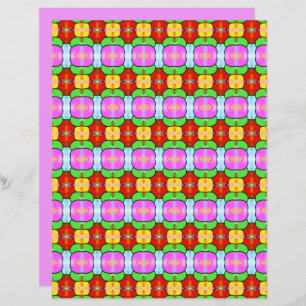 Adelaide Scrapbook Paper - Pink / Lilac