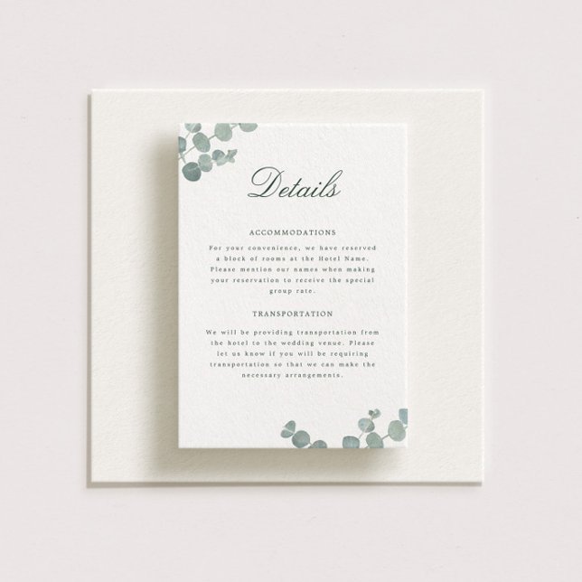 Adelaide Wedding Enclosure Card (Creator Uploaded)