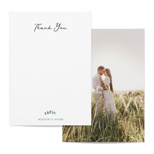 Adelaide Wedding Eucalyptus Flat Thank You
