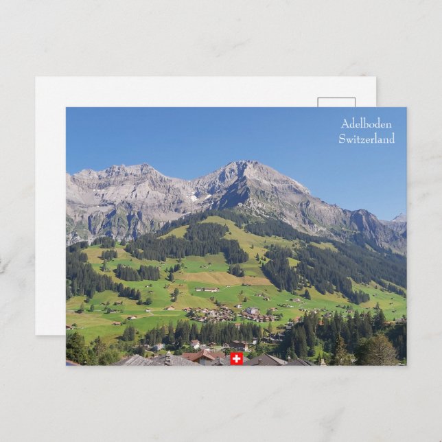 Adelboden, Switzerland Postcard (Front/Back)