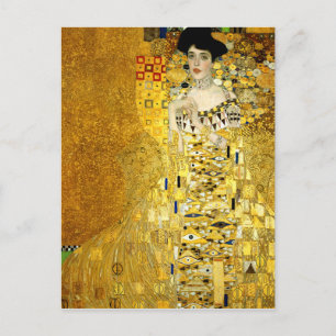 Adele Bloch-Bauer I by Gustav Klimt Postcard