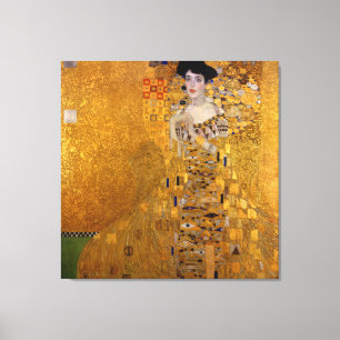 Adele Bloch-Bauer's Portrait by Gustav Klimt 1907 Canvas Print